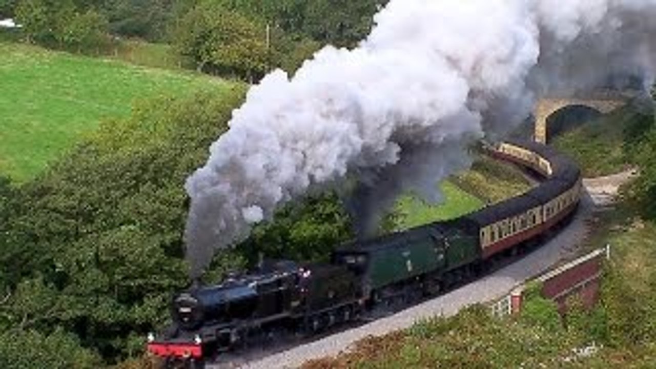 Scenic Steam Trains- North Yorkshire Moors Railway (NYMR), UK