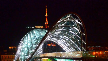 TBILISI, BRIDGE OF PEACE - ТБИЛИСИ, МОСТ МИРА