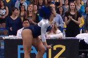 UCLA Gymnast Combines Hip Hop Moves And Back Flips In Jaw-Dropping Floor Routine