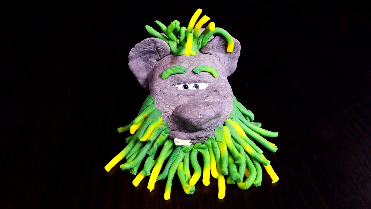 Play-Doh Cars Lightning Mcqueen Disney Frozen Character Pabbie Playdough Toys Creation DIY Playdoh