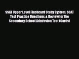 Download SSAT Upper Level Flashcard Study System: SSAT Test Practice Questions & Review for