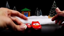 Play Doh Cars Christmas Santa Claus Lightning Mcqueen - Disney Cars Microdrifters Play-Doh DIY!