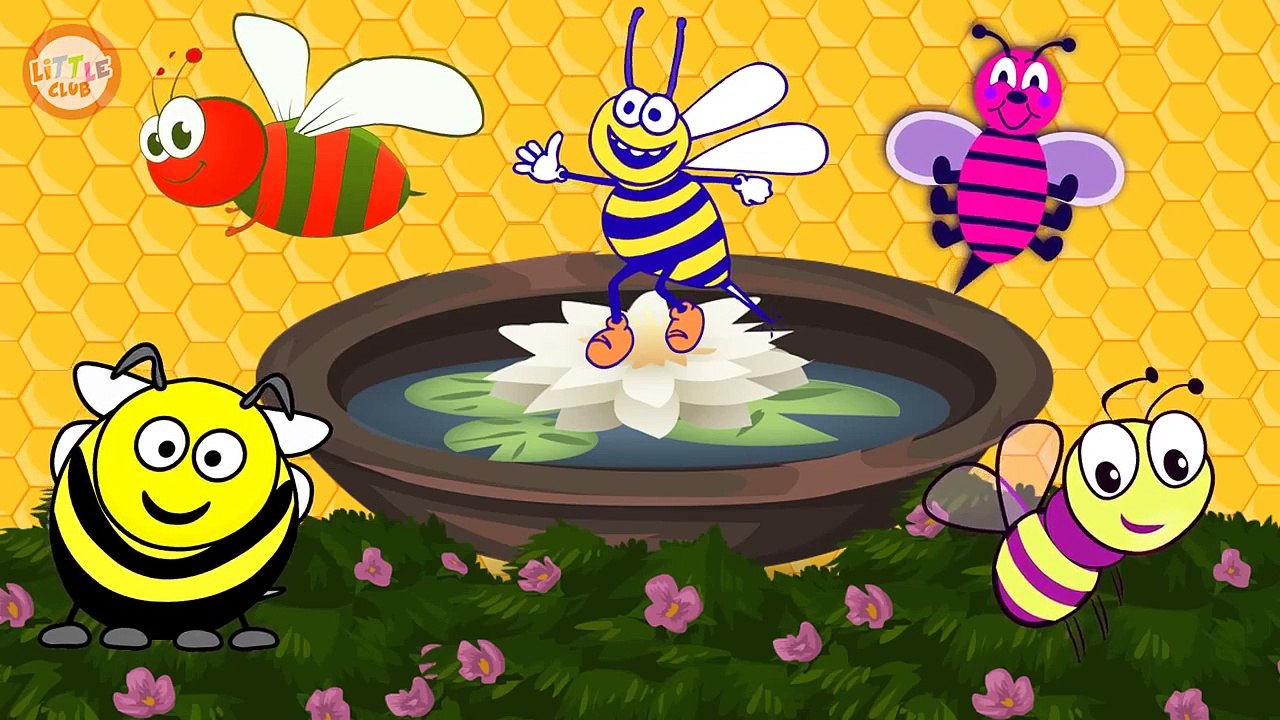 Bee Finger Family Nursery Rhyme