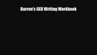 Download Barron's GED Writing Workbook PDF Book Free
