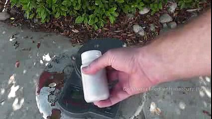 MERCURY-Filled Water Balloon - Science!