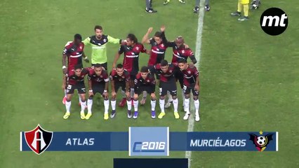 Los goles del Atlas vs Murciélago Copa MX (4 - 1)
