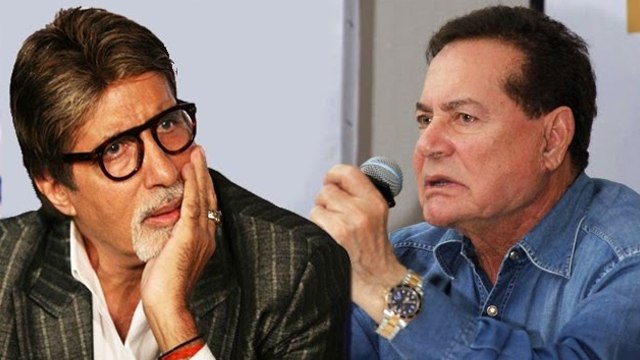 Angry Salman's Father Salim Khan SLAMS OUT At Amitabh Bachchan