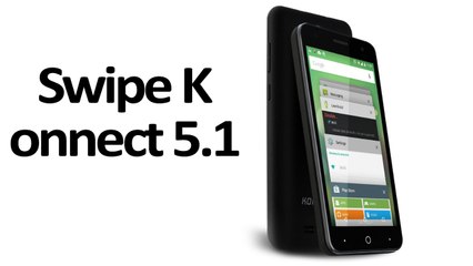 Swipe Konnect 5.1 with 5-inch display,   launched