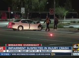 Impairment suspected in south Phoenix crash