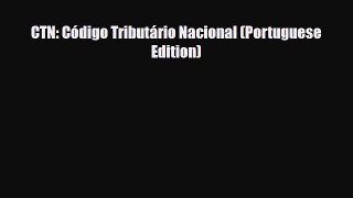 Download CTN: Código Tributário Nacional (Portuguese Edition) Free Books