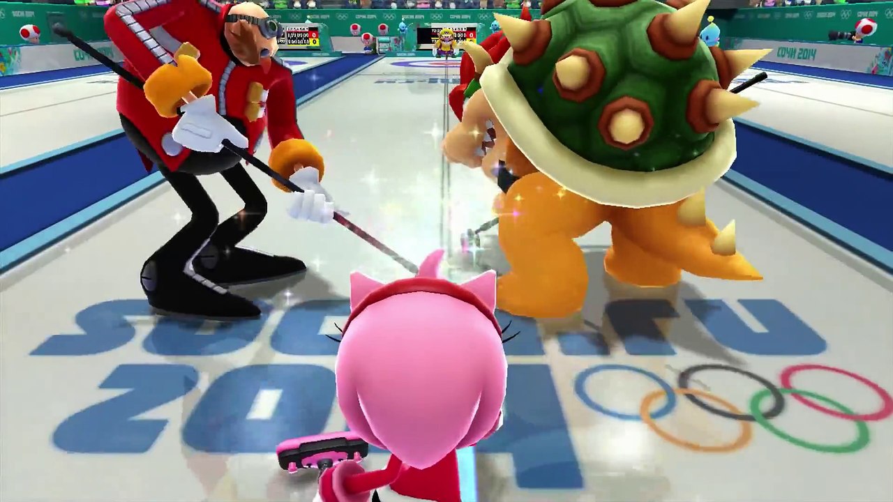 Mario and Sonic at the Olympic Winter Games Sochi 2014