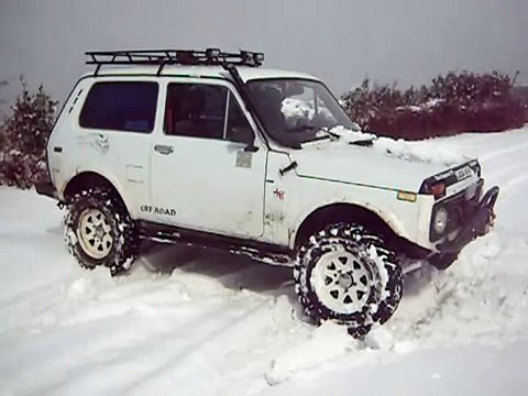LADA NIVA OFF ROAD SNOW -Montiferru 2012- 4x4