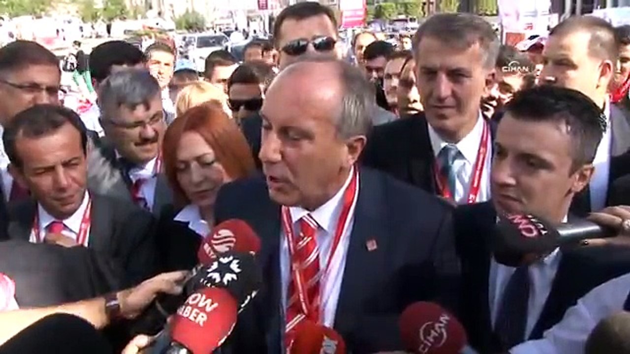 Muharrem İnce: Bütün büyük yürüyüşler, bir adımla başlar