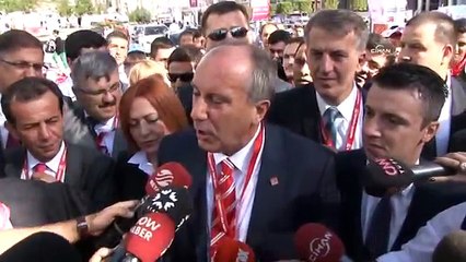 Muharrem İnce: Bütün büyük yürüyüşler, bir adımla başlar
