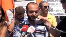 Belediye yurdunun TÜRGEV'e devri protesto edildi