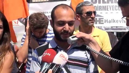 Belediye yurdunun TÜRGEV'e devri protesto edildi