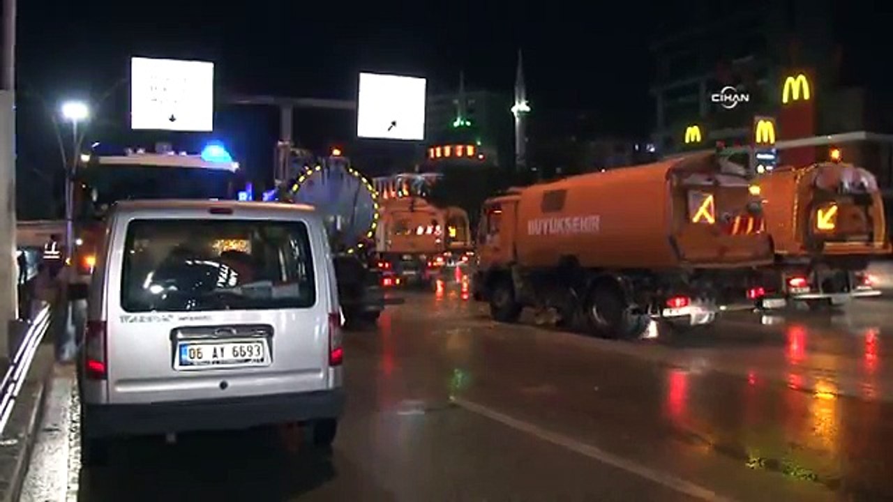 Başkent'i su bastı