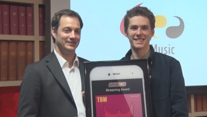 Le premier Ultratop Streaming Award remis à Lost Frequencies