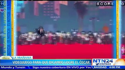 Crean un videojuego para 'lograr' que Leonardo DiCaprio consiga un Oscar