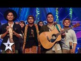 Sada Borneo Brings Back Relaxing Sounds of Borneo | Asia’s Got Talent Semis 3