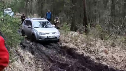 Mitsubishi Outlander XL Off Road on 29 BF Goodridge Mud Terrain KM2