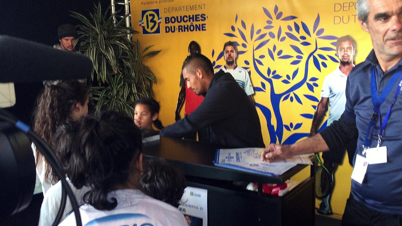 Open 13 Provence : séance de dédicaces pour Nick Kyrgios