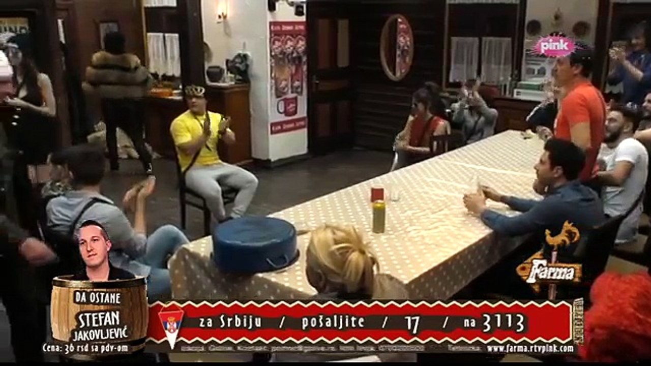 Farma 7 - Pribila glavu Stefanu medju sise