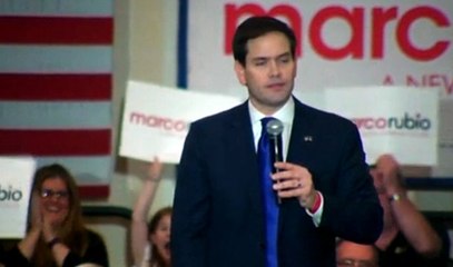 Watch How Marco Rubio Reacts When Man Shouts 'Waterboard Hillary' at Rally