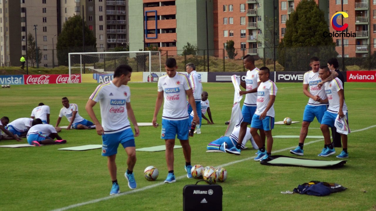Comenzó el microciclo de la Selección Colombia