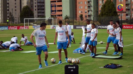 Comenzó el microciclo de la Selección Colombia