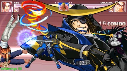 MUGEN WORLD,Kio and Ryu vs Ahoumaru and Date Masamune