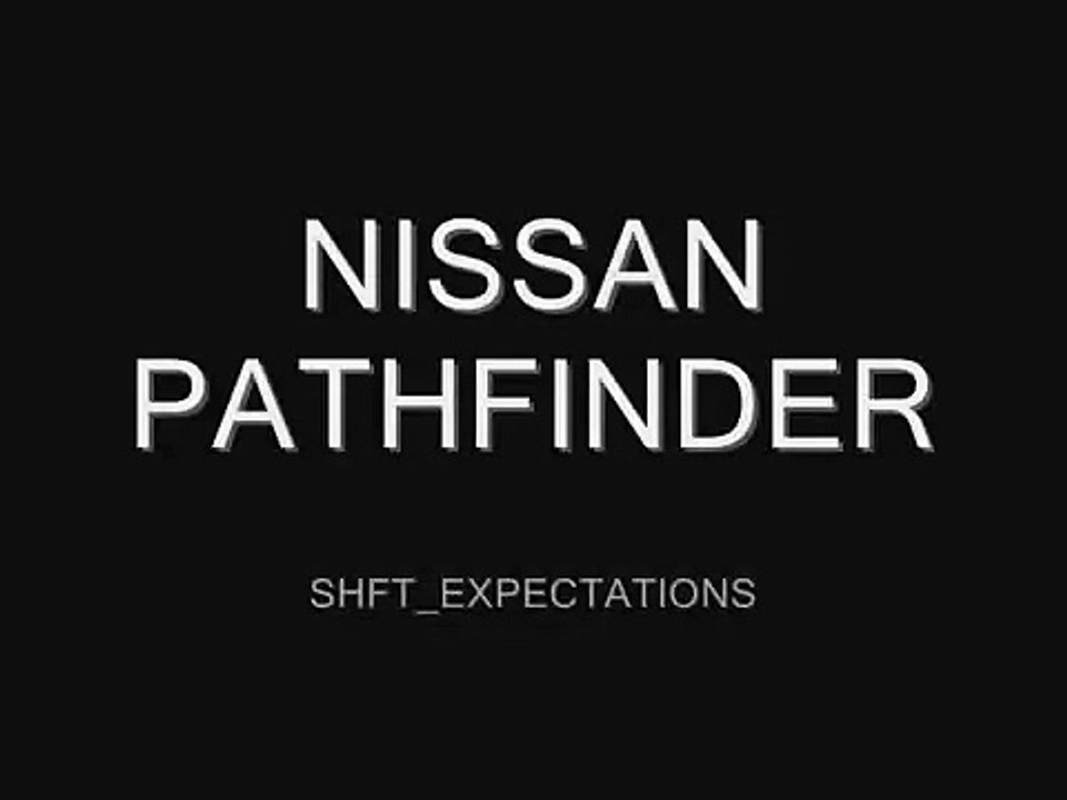 Nissan Pathfinder 4X4 Off Road