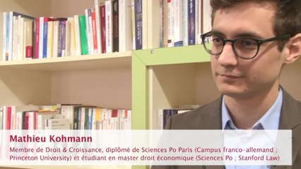 Trop Libre - Une question à Mathieu Kohmann co-auteur de "Un droit pour l'innovation et la croissance" une note de la Fondation pour l'innovation politique