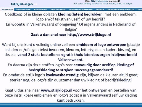 Kleding bedrukken Valkenswaard