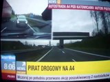 Pirat drogowy w BMW na A4 -Cały wideo Lektor PL 5
