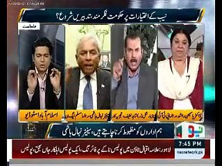 Shahid Latif aur Nehal Hashmi Ki Live Show Me Zabardast Zubani Fight..!!!