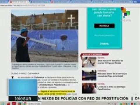 Papa Francisco culmina este miércoles su gira por México