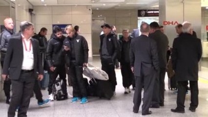 İtalyan Ekip Lazio İstanbul'a Geldi