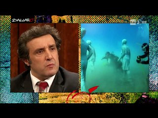 Flavio Insinna a "Ballarò" su Rai 3 - 16/02/2016