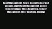 Read Anger Management: How to Control Temper and Conquer Anger (Anger Management Control Temper