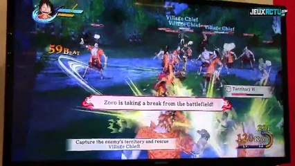 One Piece Pirate Warriors Gameplay (Gamescom 2012) (720p)