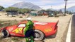HULK de Marvel Comics et FLASH McQUEEN de Disney Cars 2 | Hulk dessin animé en Francais