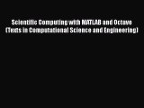 PDF Scientific Computing with MATLAB and Octave (Texts in Computational Science and Engineering)