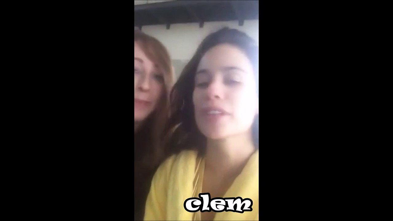 Lucie Lucas (Clem) doit sauter dans une piscine gelée (2014)