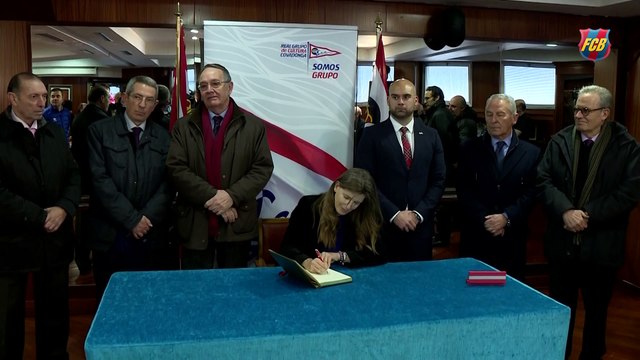 Visita institucional al Grupo de Cultura Covadonga