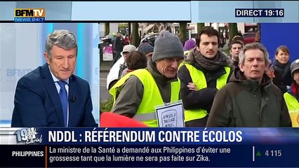 NDDL: "S'il devait y avoir un référendum, il faudrait qu'il soit national puisque ce sont les contribuables qui vont pay