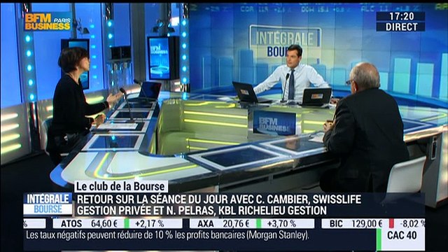 Le Club de la Bourse: Nathalie Pelras, Christian Cambier et Jérôme Vinerier - 17/02