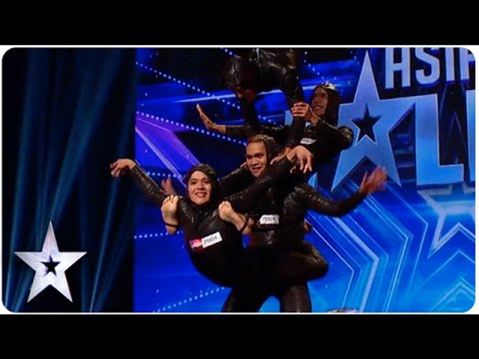 Contortionist Acrobats Give Heart-Stopping Performance | Asia's Got Talent Episode 4