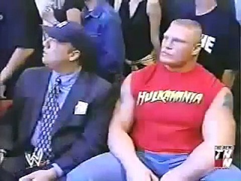 WWE RAW The Rock Interrupts Triple H