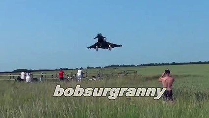 Typhoon Aircraft Night Training at RAF Coningsby.